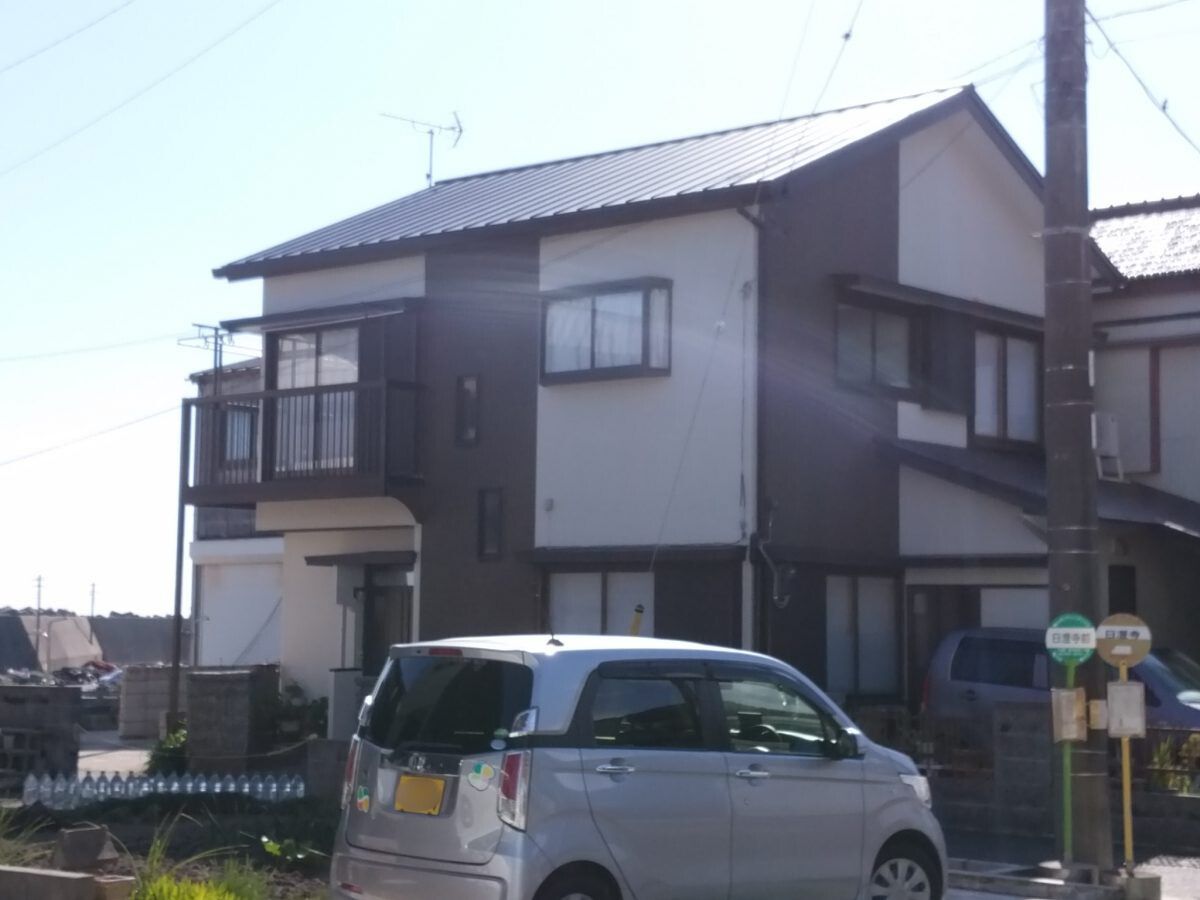 Y様邸屋根外壁張替工事（鴨川市天津）