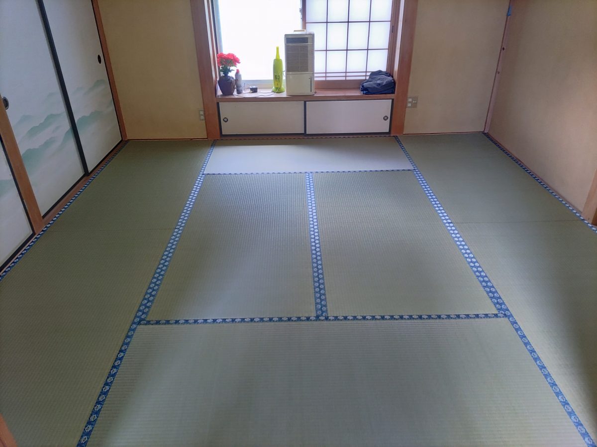 S様邸床（畳）リフォーム工事(鴨川市天津)