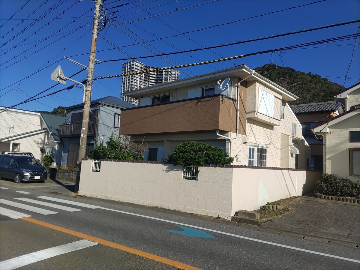 S様邸外壁ベランダ・リフォーム工事（鴨川市浜荻）